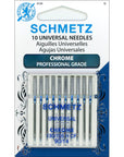 Schmetz Universal Chrome Needle Professional Grade