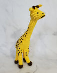 Yellow Giraffe Plush Toy - 13 Inches