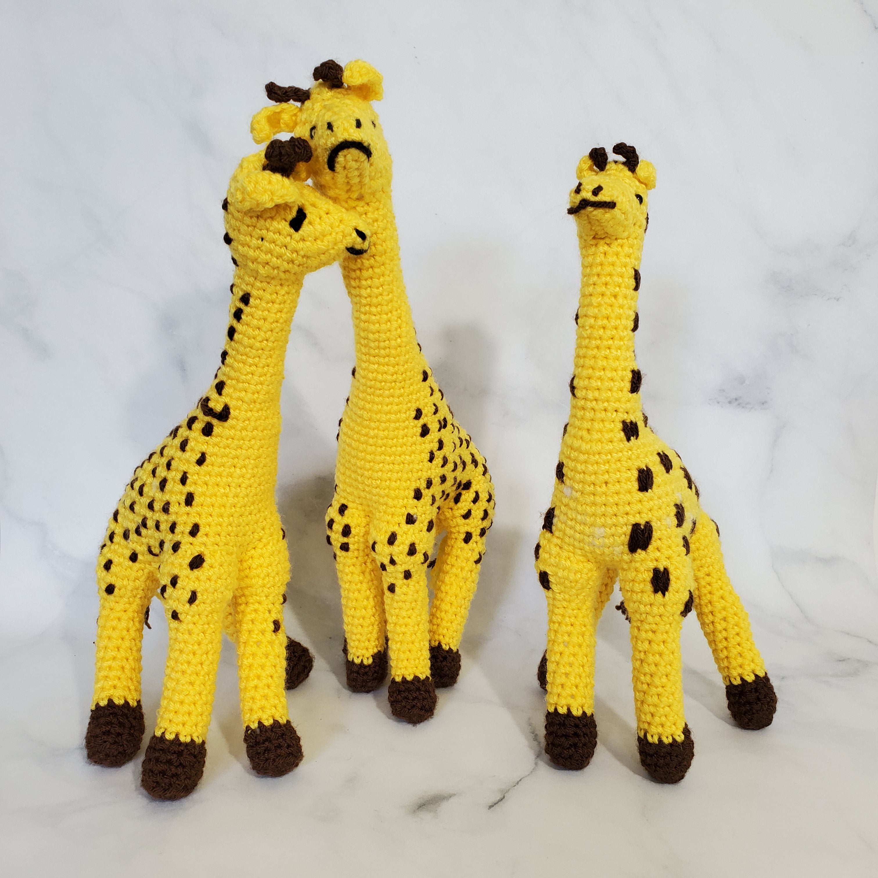 Yellow Giraffe Plush Toy - 13 Inches