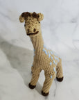 Brown Giraffe Plush Toy - 13 Inches