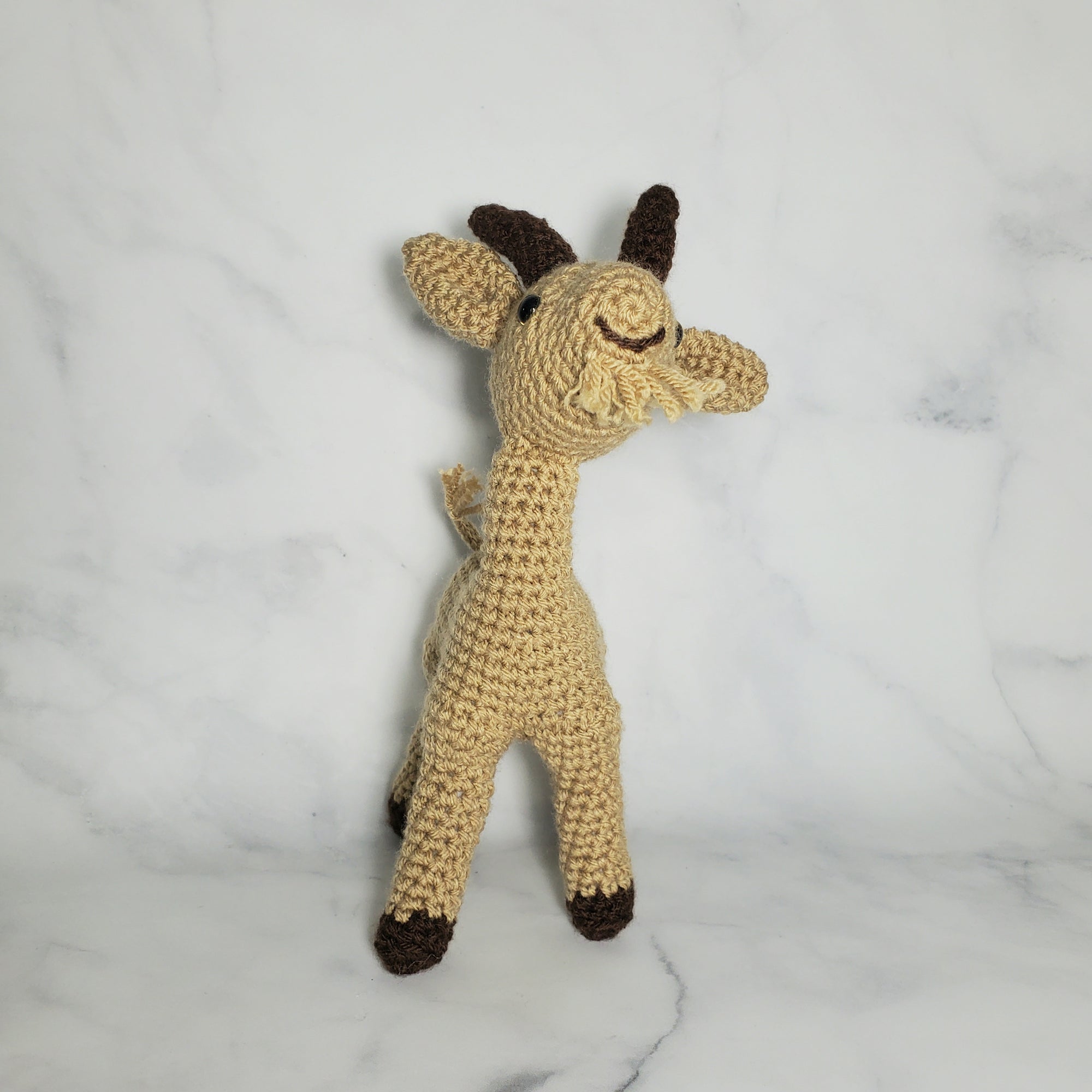 Goat Plush Toy - 9 Inches