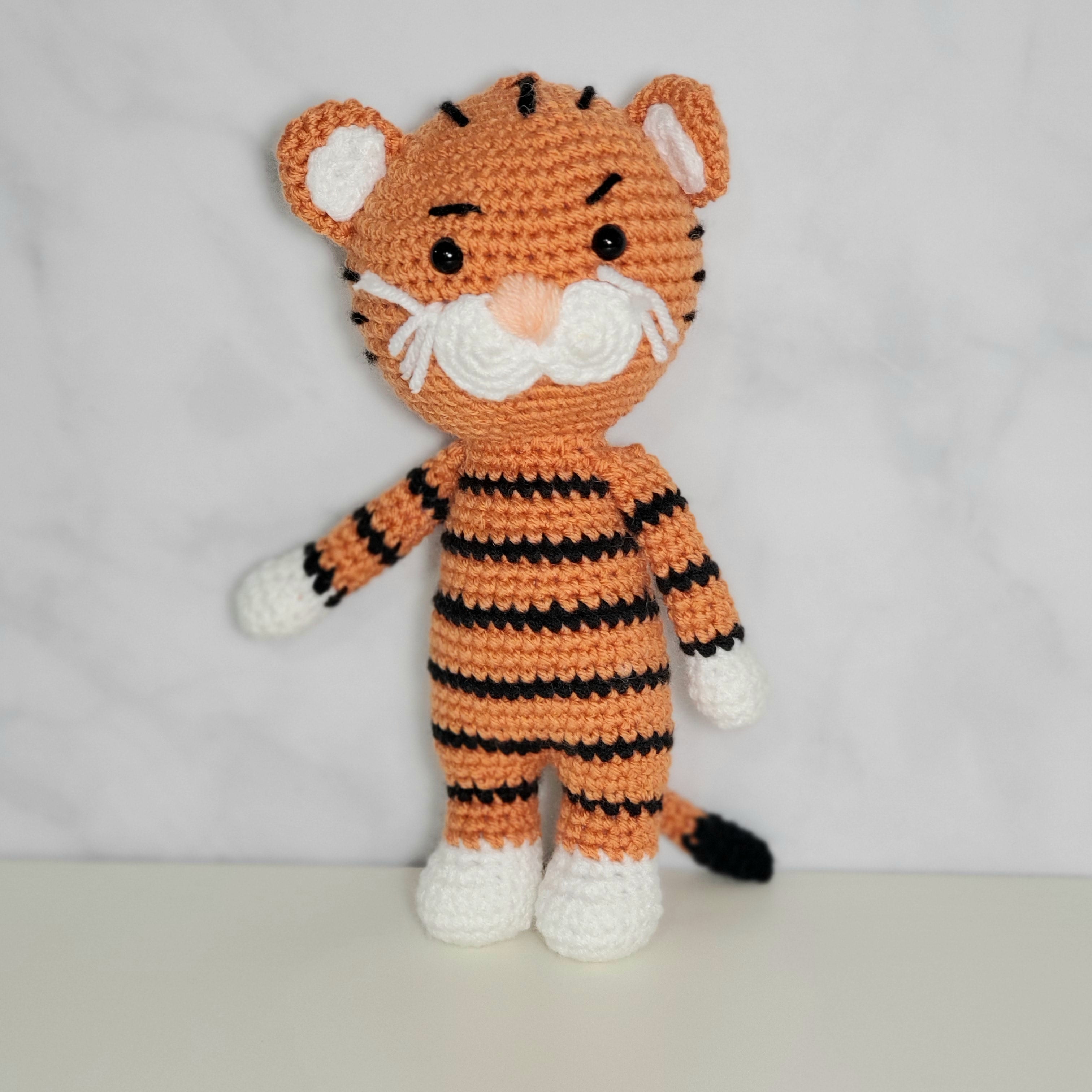 Tiger Plush Toy - 10 Inches