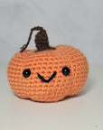 Crochet Pumpkin - Small - Smiley
