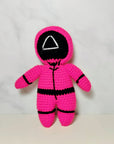 Crochet Character - Pink Jumpsuit Doll