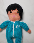Crochet Character - Blue Jumpsuit Doll