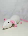 White Mouse Plush Toy