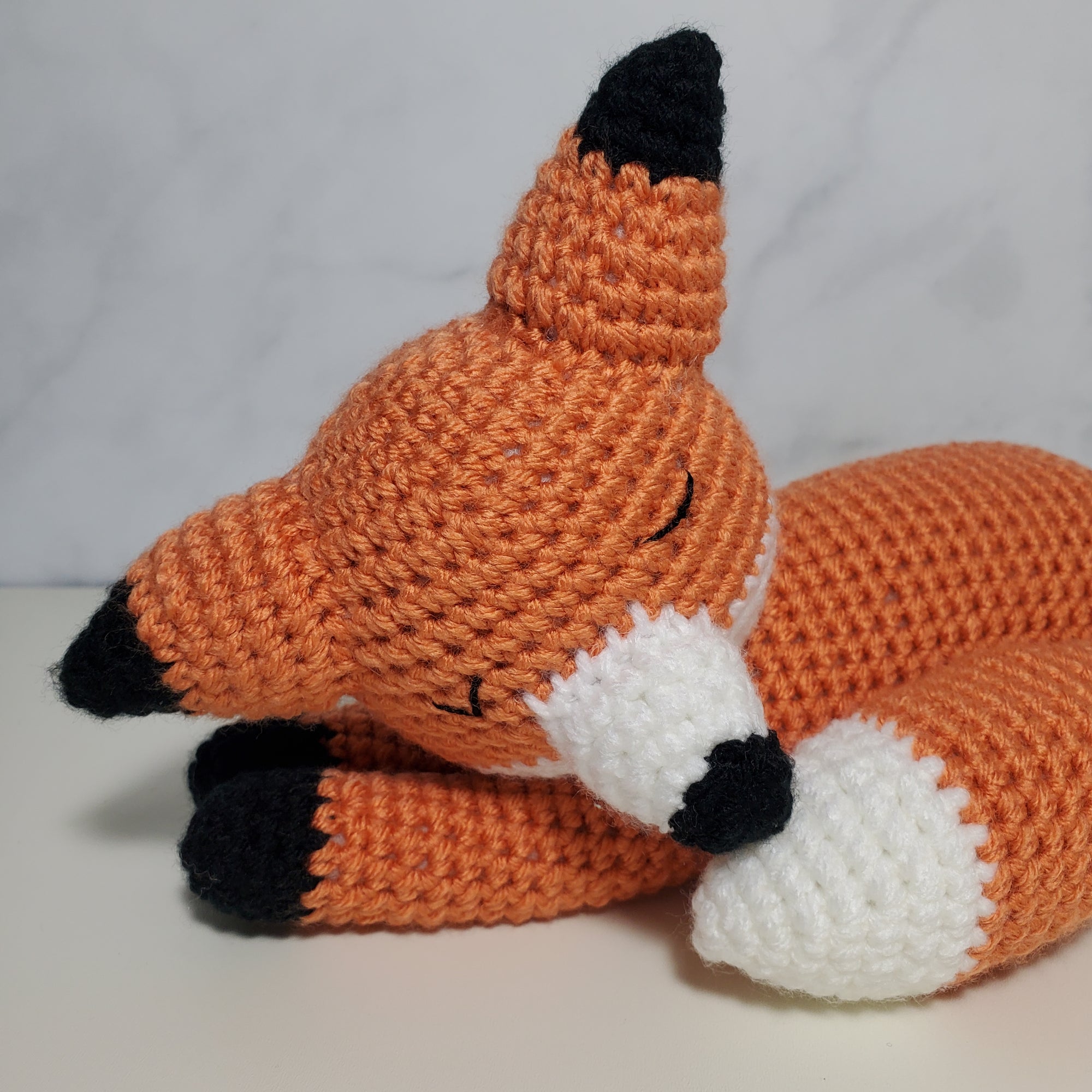 Orange Fox Plush Toy