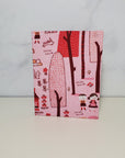 Handmade Mini Watercolor Sketchbook | Hansel & Gretel in Pink