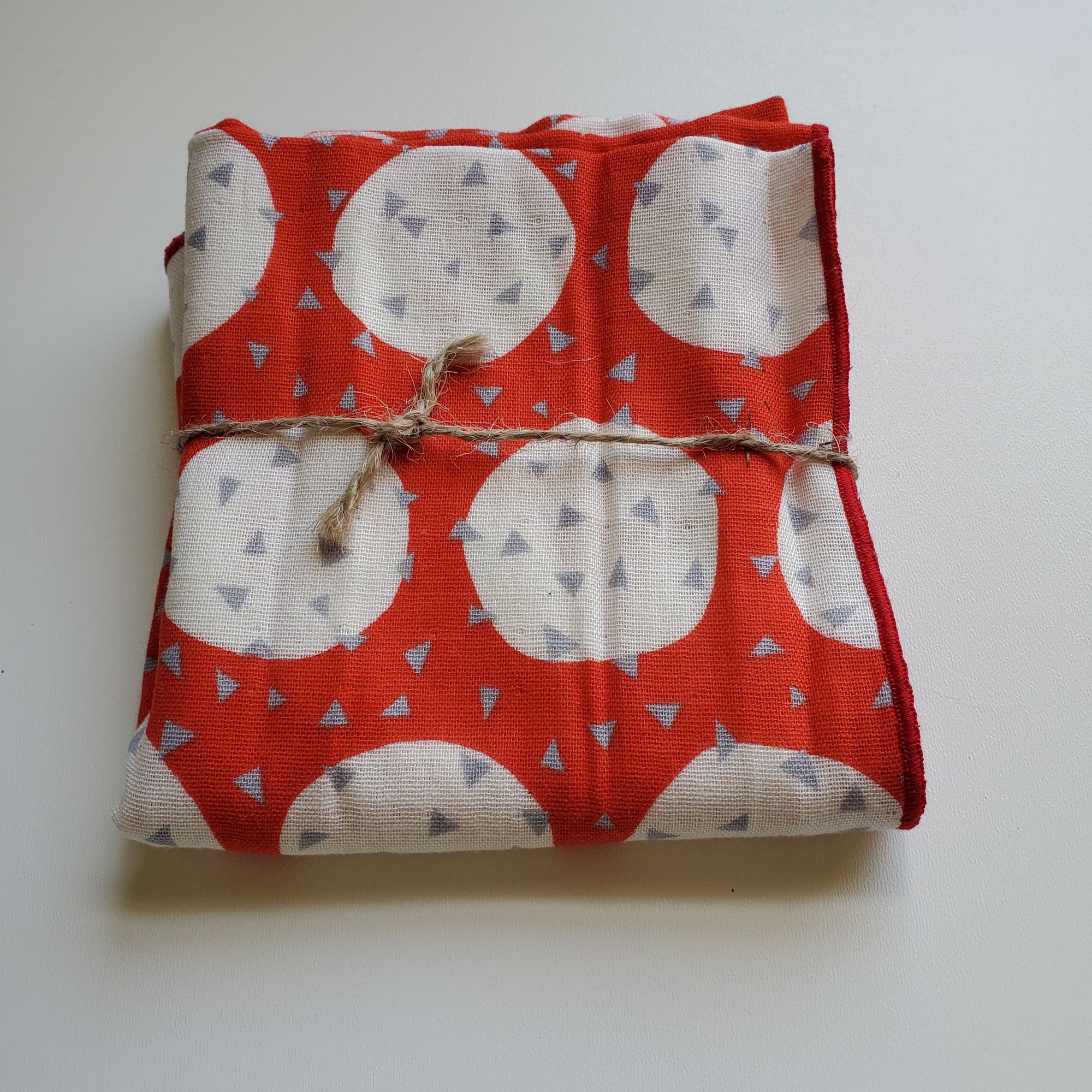 Double Gauze Handkerchief - Dots