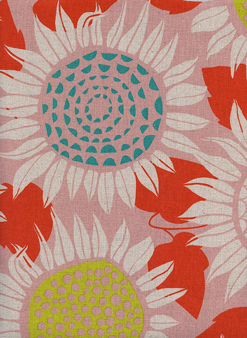 Front Yard - Sunflower in Pink | Canvas