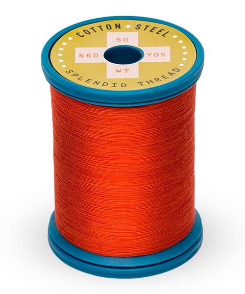 50wt Cotton Thread Spool - Light Red