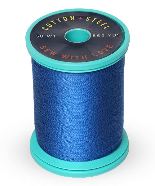 50wt Cotton Thread Spool - Dark Sapphire