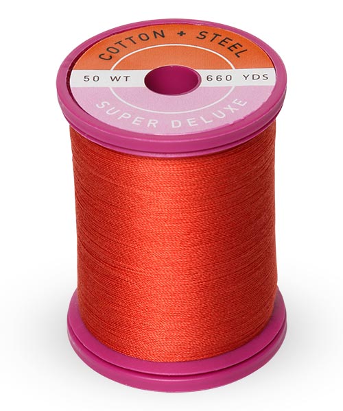 50wt Cotton Thread Spool - Poppy