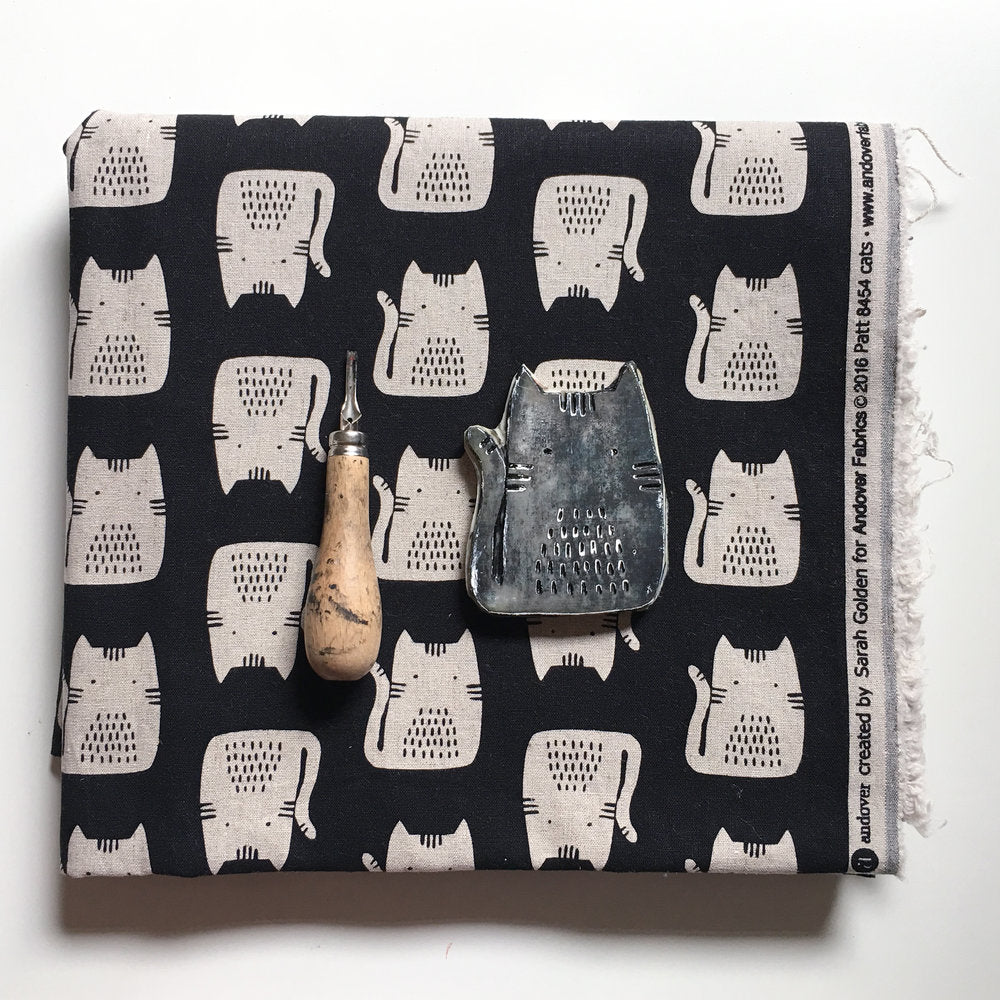 Maker Maker - Cats | Broadcloth Canvas