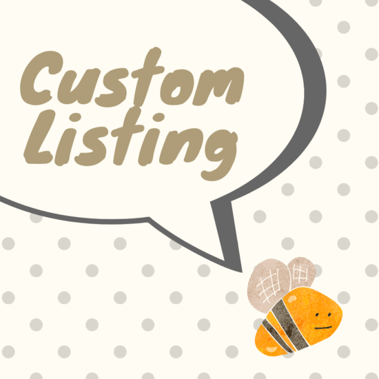 Custom Order - Crochet Toy
