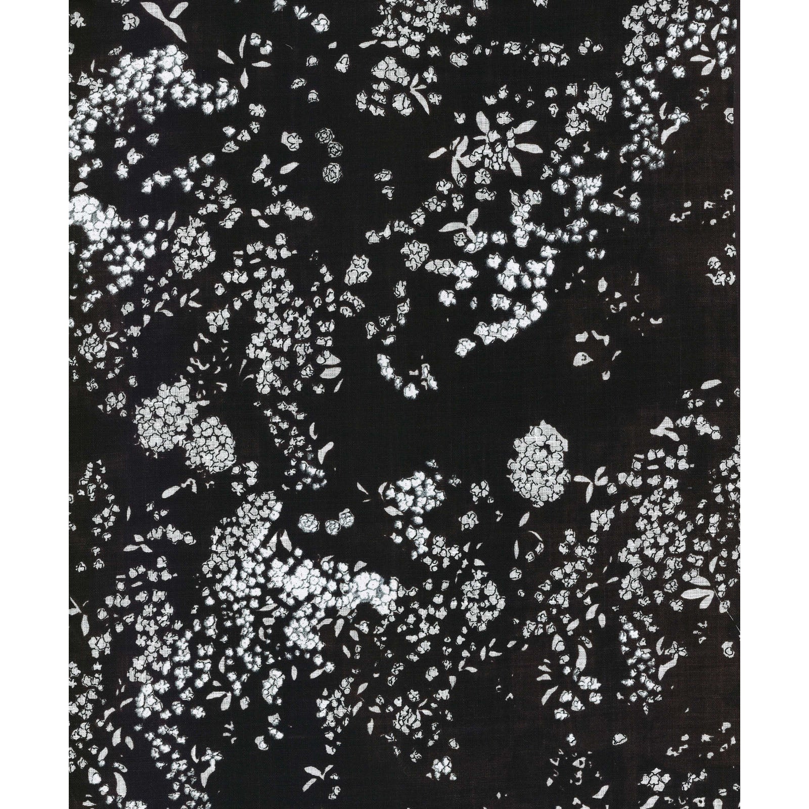 Beau Yin Yang II - Lei Nani in Black | Linen Sheeting