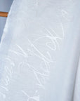 Beau Yin Yang II - Ripple in White | Gauze