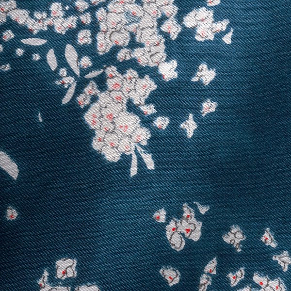 Lei Nani in Blue | Cotton Silk Twill