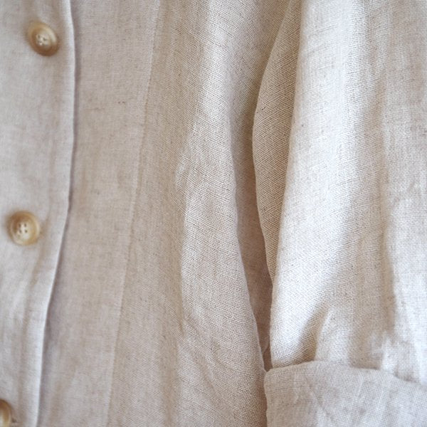 nani IRO Kotohogi Color Natural [280-A] | Linen Sarashi Double Gauze