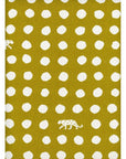 Small Dots in Mustard | Canvas