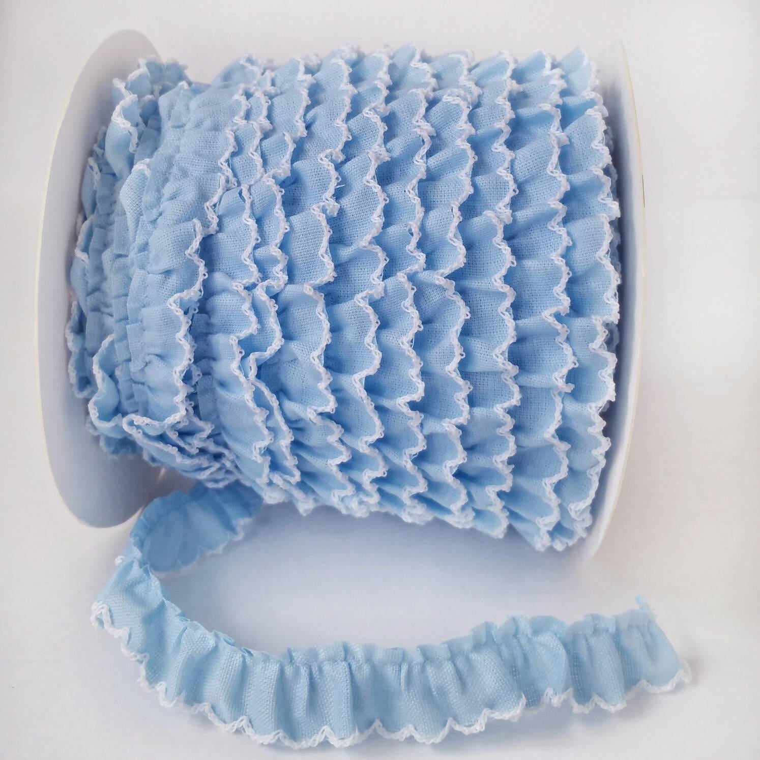Ruffle Mini - Baby Blue – Bee Handmade
