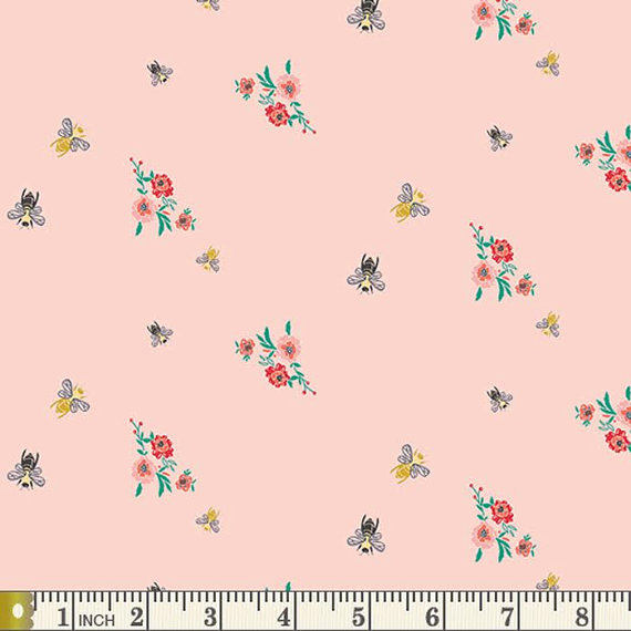 Bees &amp; Bits Mellow Fabric 