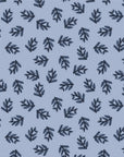 Winter Blue Plant Fabric 